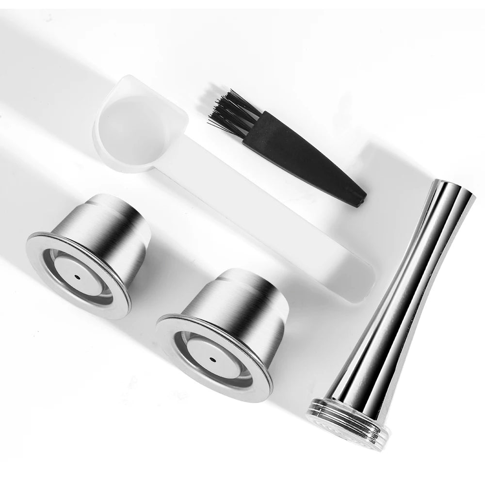 Reusable Stainless Steel Nespresso Pods – RECAFIMIL Capsules Reusable Coffee Pods Qst 2pods T