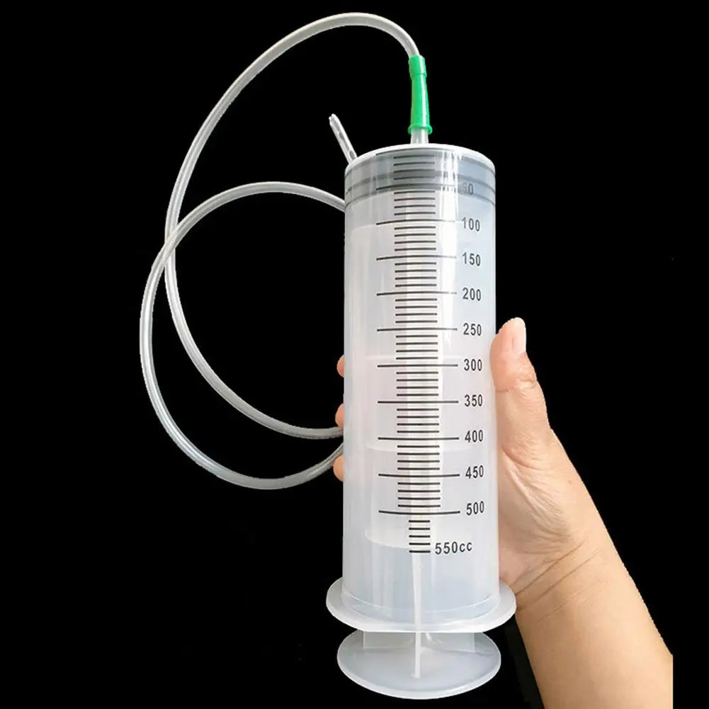 Large Capacity Transparent Plastic Syringes with Measurement Plastic Measuring Syringe Qme