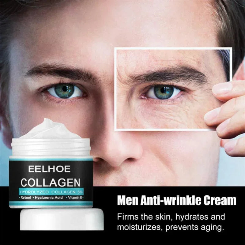 YOUNGCOME Men's Collagen Face Cream – Firming & Hydrating Men's Face Cream Qst