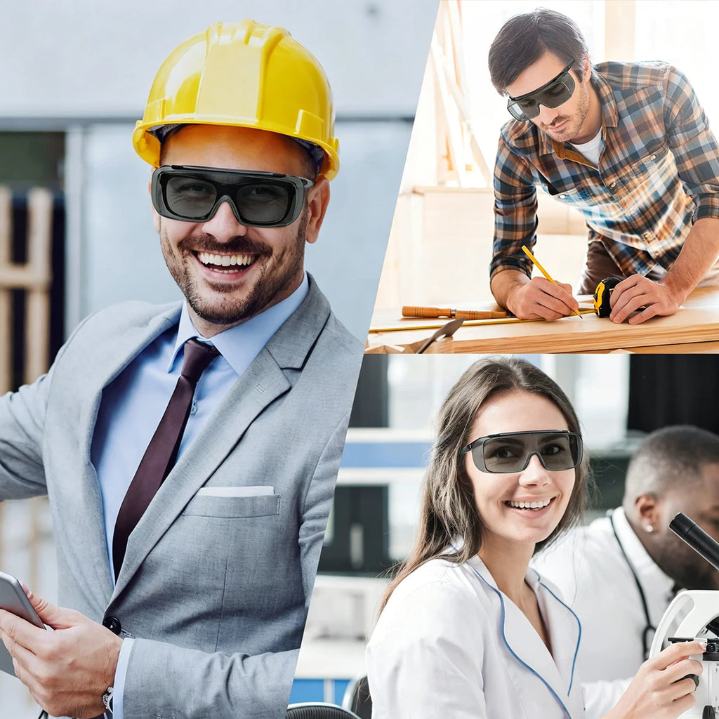 VOPHA ANSI Z87.1 Safety Glasses Over Glasses Anti-Fog HM6 Safety Glasses Qst