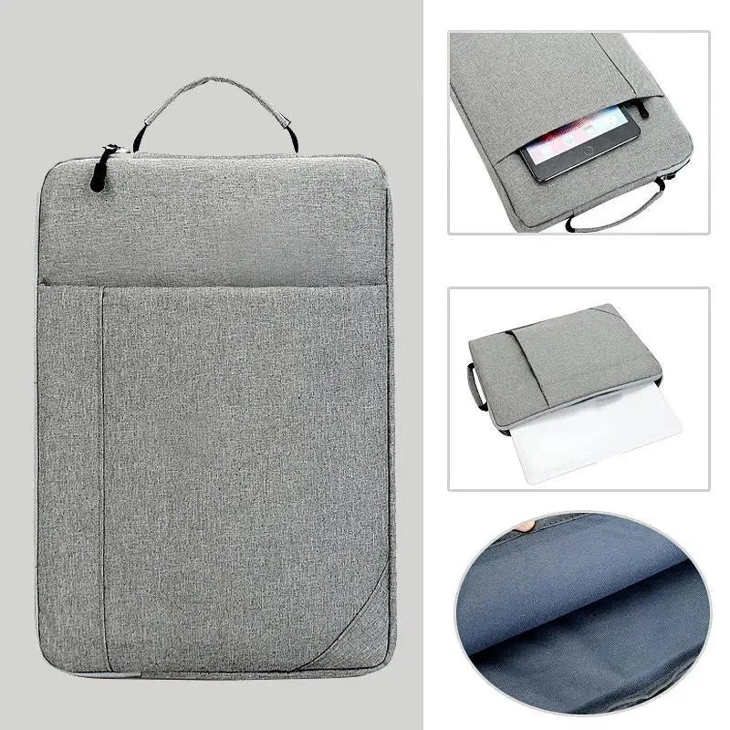 Rugged Splash-Proof Laptop Sleeve Bag 13–15.6 Inch | Outdoor Laptop Sleeve Bag Qme