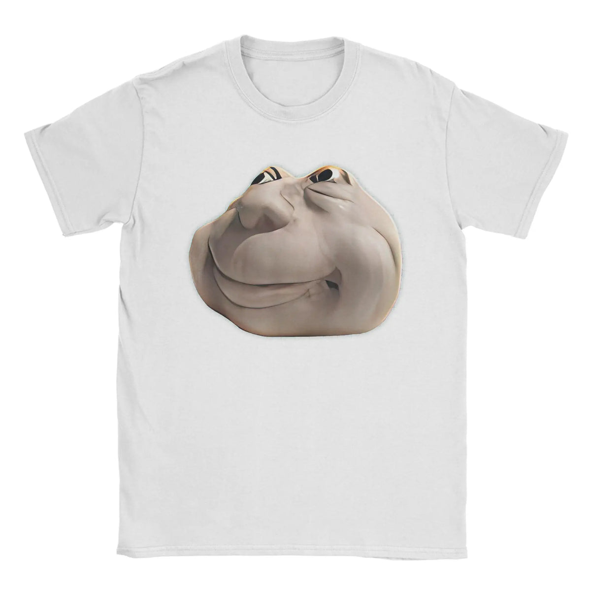Men's Halloween Christmas Meme Graphic T-Shirt | Crew Neck Tee Graphic T-Shirt Qst WHITE 5XL