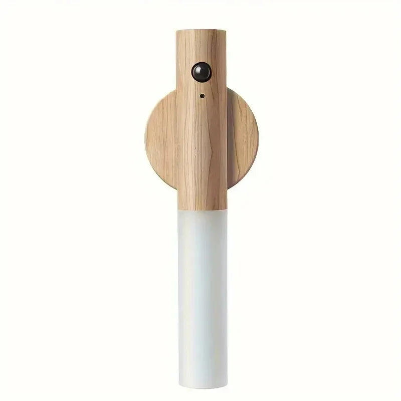 Qme LED Motion Sensor Night Light – Rechargeable, 6 Colors Motion Sensor Night Light Qme Ash Wood