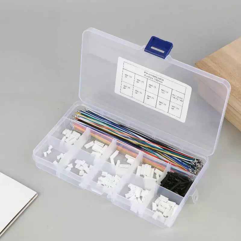 1.25mm Pitch Pre-Crimped Connector Socket Plug Wire Kit Pre-Crimped Connector Wire Qme