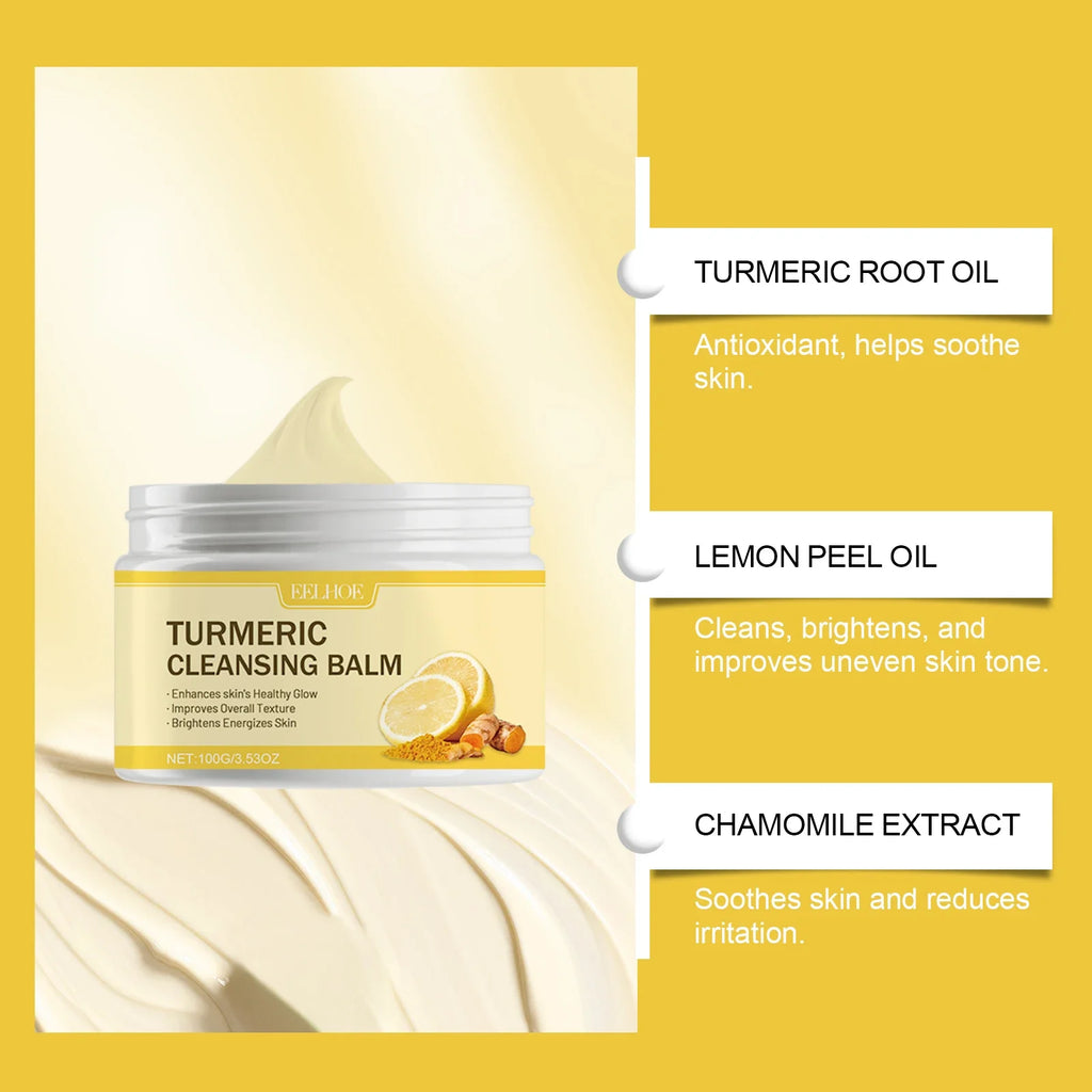Ginger Lemon Cleansing Balm – Gentle Makeup Remover | Qme Cleansing Balm Qme
