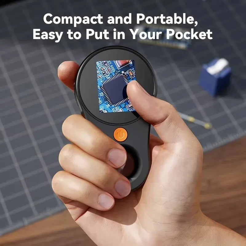 500X Handheld Digital Microscope 2" IPS 1080P Camera | Vilnason Digital Microscope Qst