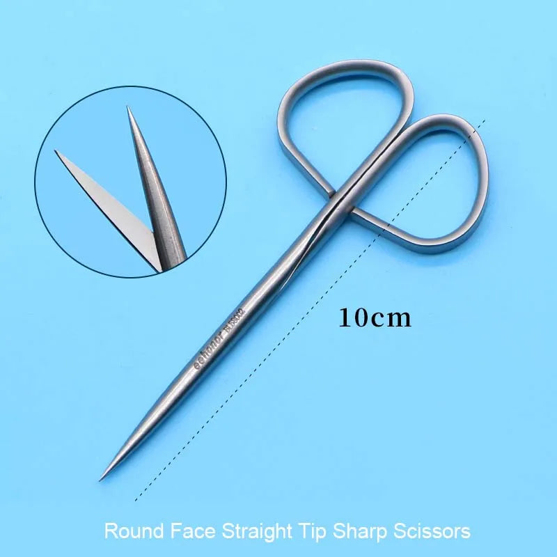 Twisted Handle Tissue Separating Scissors – Eyelid Beauty Tool Beauty Scissors Qme