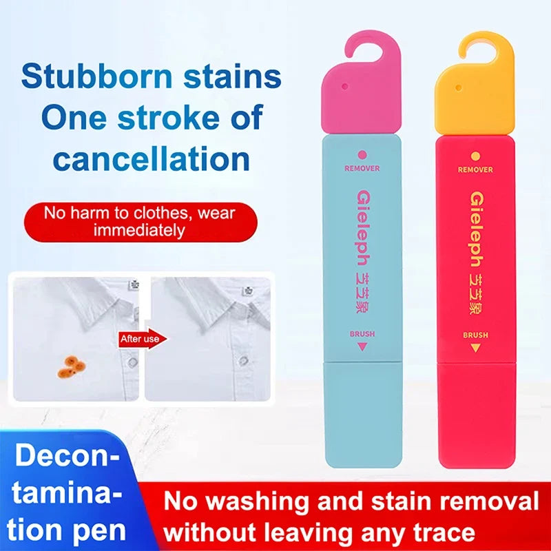 White Clothes Stain Remover Pen – Portable Degreasing Pen Stain Remover Pen Qme