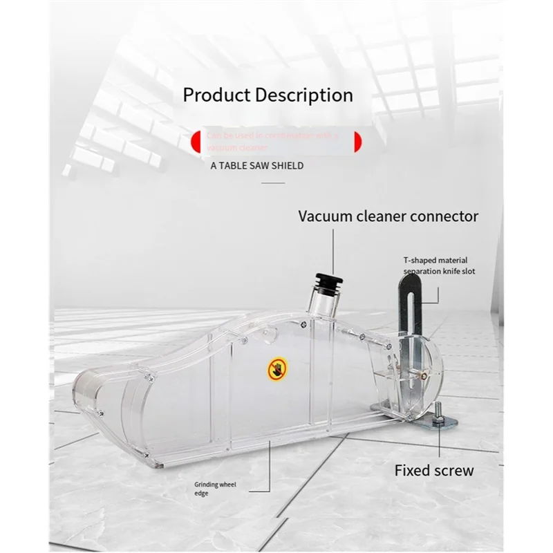 Circular Saw Clear Plastic Dust Guard Safety Cover | Qme Saw Safety Guard Qme