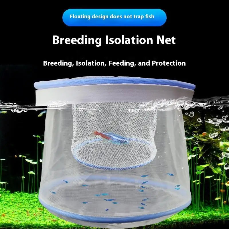 Aquarium Breeding Box – Fish Isolation Hatchery Net Aquarium Breeding Box Qst