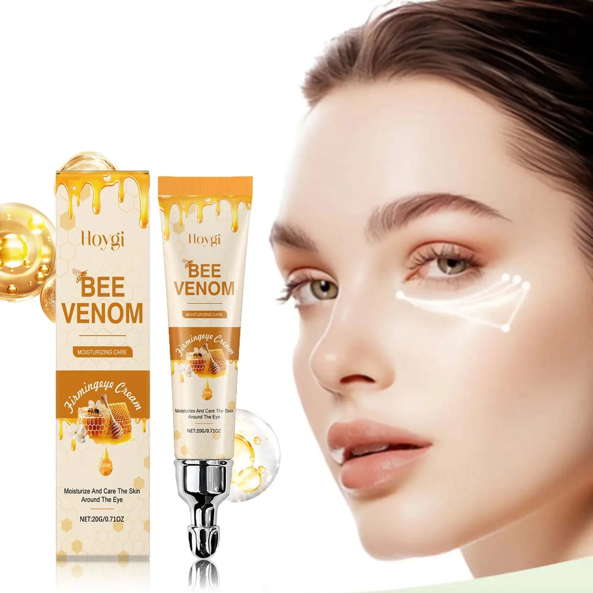 Bee Venom Eye Cream – Firming, Brightening & Moisturizing Eye Cream Qme