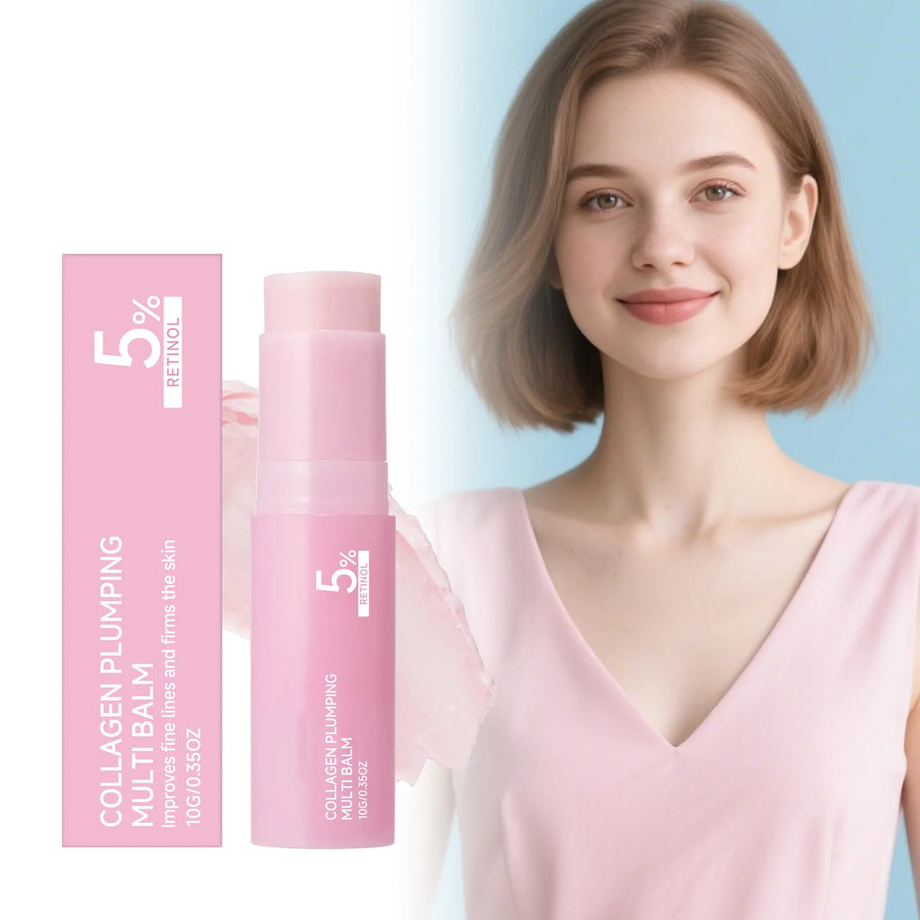 Pink Moisturizing Stick – Hydrating Face & Neck Cream 10g Face Moisturizer Stick Qst