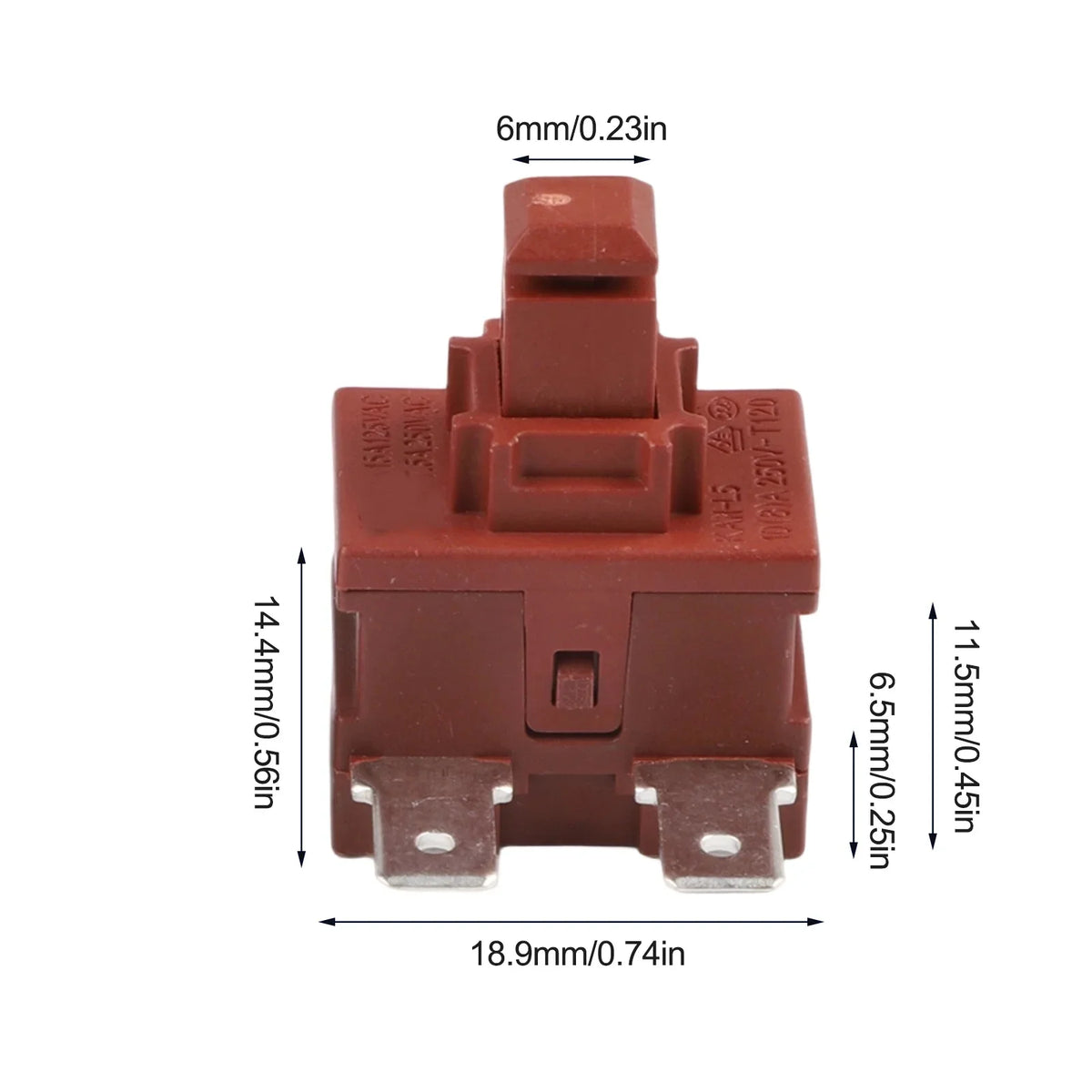On/Off Power Switch for Miele C1 C2 C3 Vacuum – 2-Pack Vacuum Replacement Part Qme