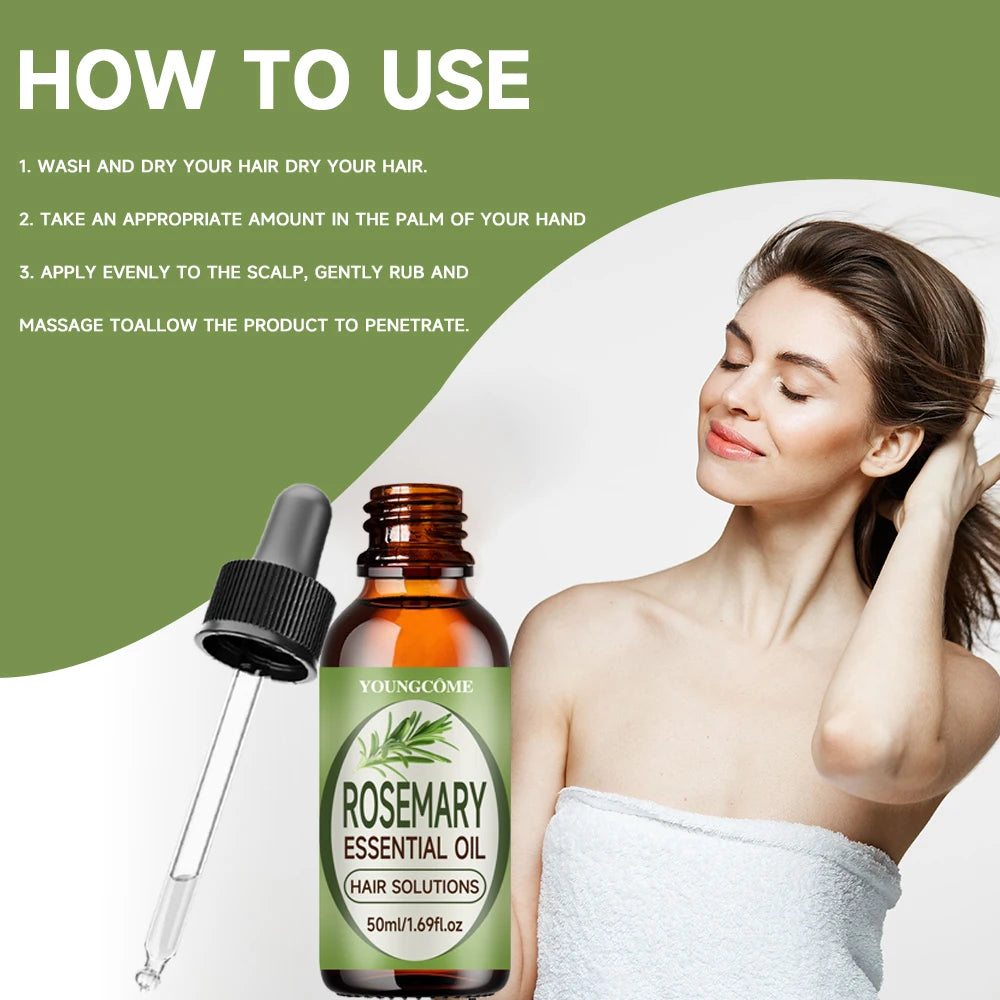 YOUNGCOME Rosemary Hair Mask – Deep Nourish & Frizz Control Rosemary Hair Mask Qst