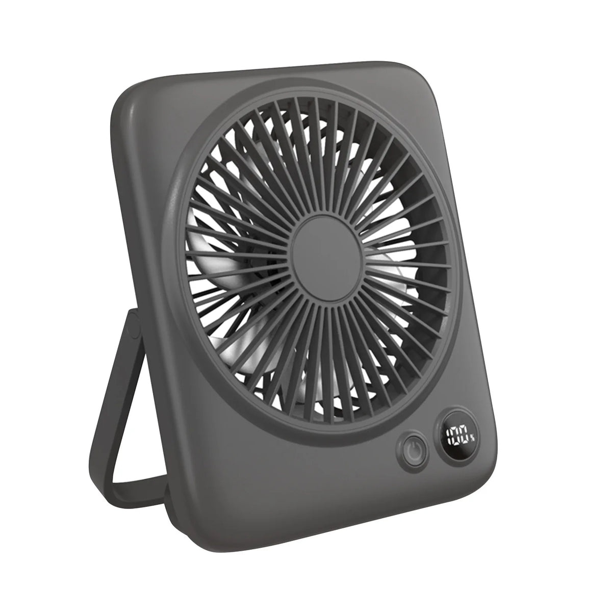 Portable Mini Desk Fan – 4 Speeds, Compact & Foldable | Qme Portable Desk Fan Qme Black One Size