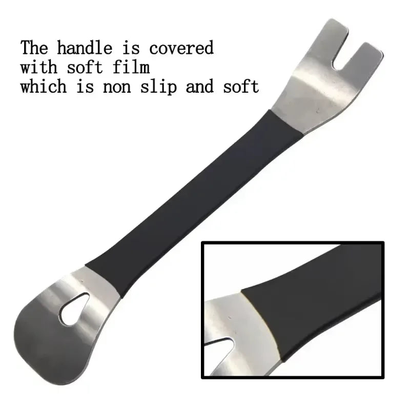 Stainless Steel Car Panel Pry Tool – Trim Removal Crowbar Trim Removal Tool Qst