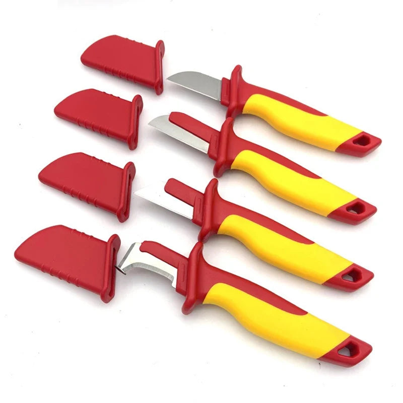 Insulated Cable Stripping Snips – Straight & Curved Blade Cable Stripping Snips Qme