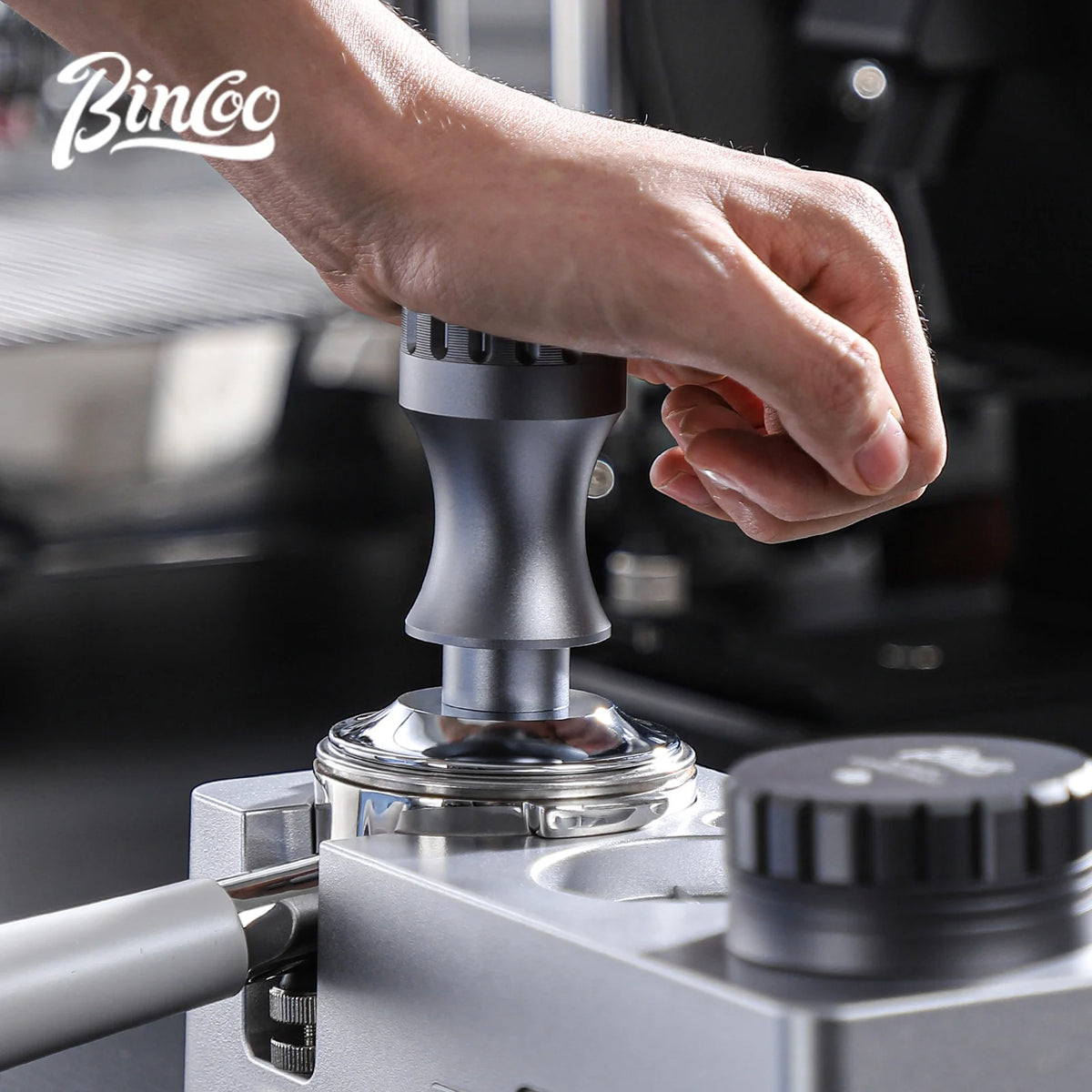Bincoo Coffee Tamper Station & Distributor Stand 51/58mm Coffee Tamper Station Qst
