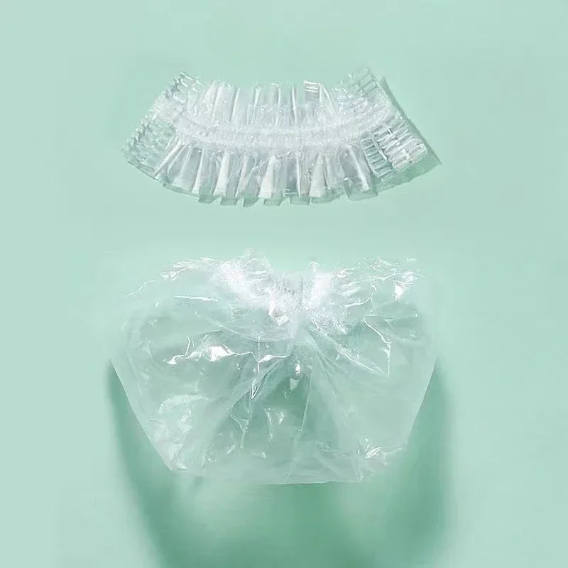 Disposable Waterproof Earmuffs – Shower, Bath & Hair Dyeing Disposable Ear Covers Qme