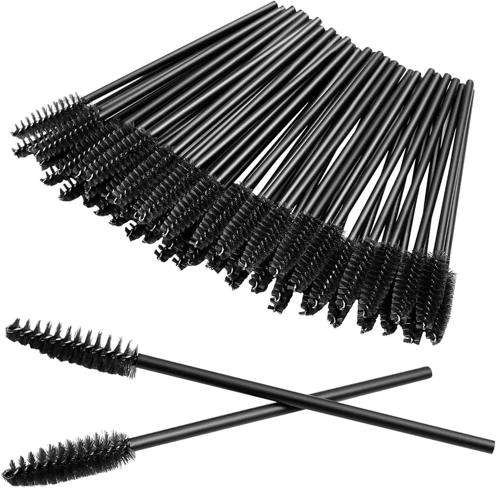 Disposable Lint-Free Lip Applicator Wands 100 Pack Lip Applicator Wands Qme black