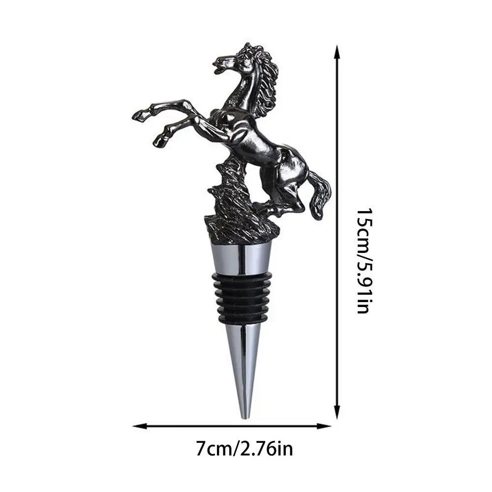 Horse Year Wine Pourer & Leakproof Bottle Stopper – Zinc Alloy Wine Pourer Stopper Qme China Mainland 03