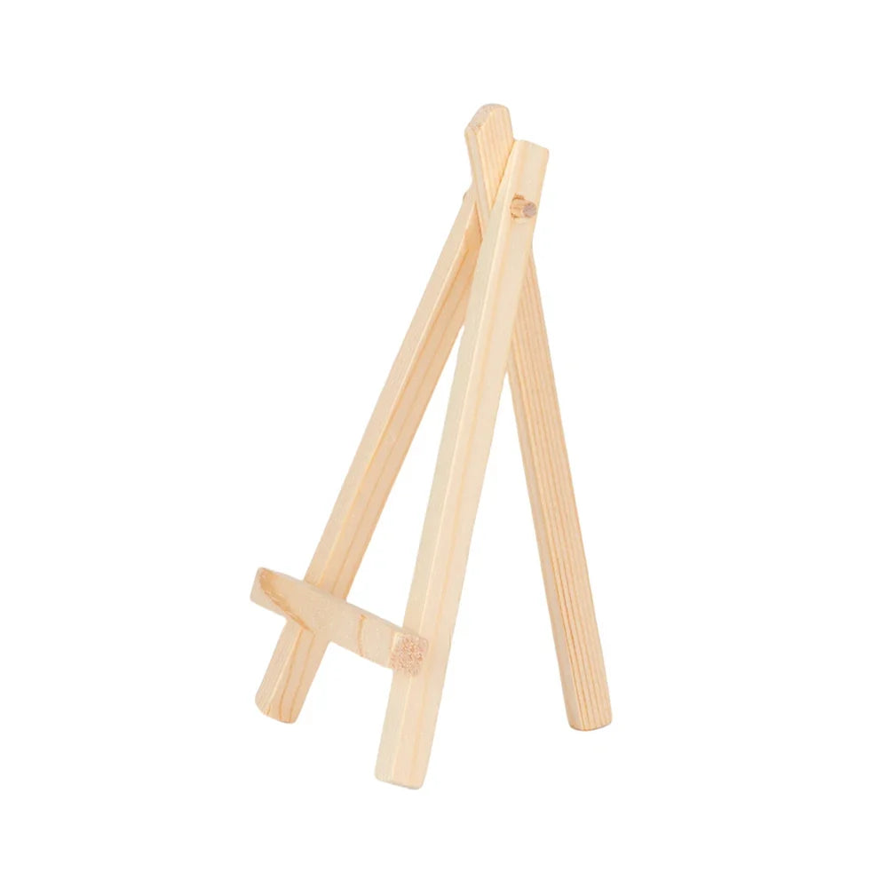 Folding Wood Desktop Easel Stand for Phone & Tablet Phone Tablet Stand Qme