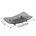 Non-Slip Bathroom Soap Dish Holder – Strong & Long-Lasting Soap Dish Holder Qme Gray S
