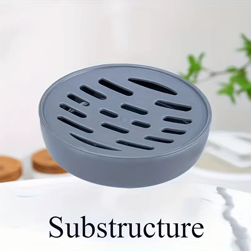 Dishwashing Brush with Soap Dispenser & Holder | Kitchen Scrub Dish Scrub Brush Qme