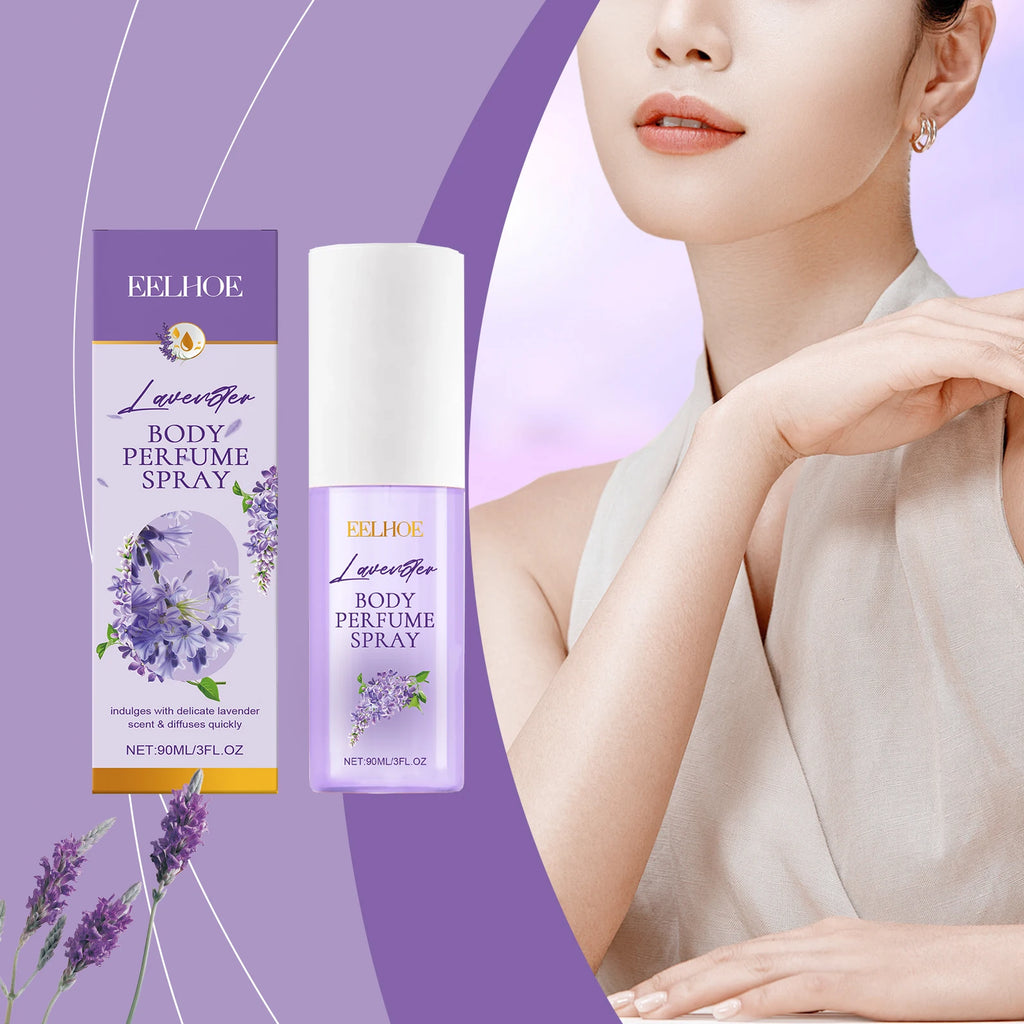 EELHOE Lavender Aromatherapy Body Fragrance Spray – Long Lasting Body Fragrance Spray Qst