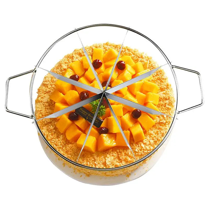 Stainless Steel Pastry Portion Marker Pizza Pie Divider Pastry Portion Divider Qme