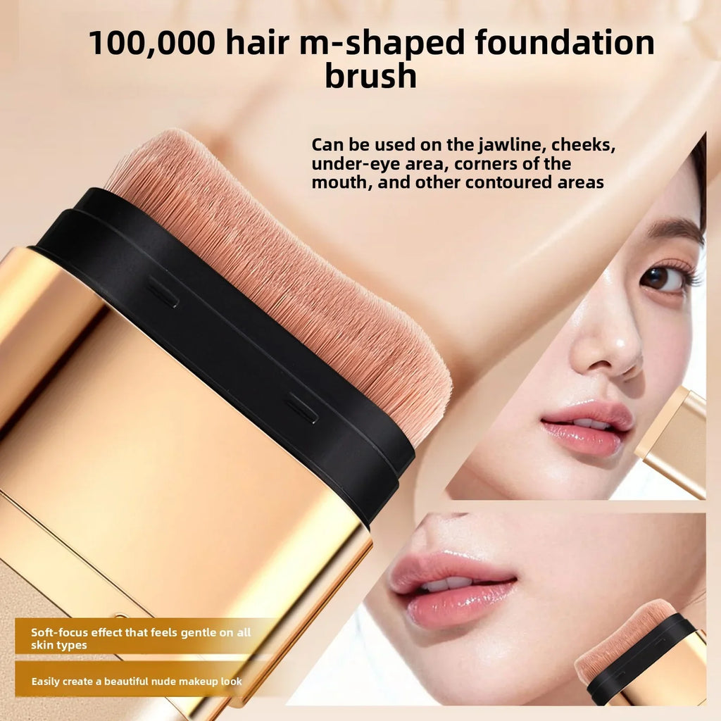 Double Ended Foundation & Concealer Stick | Qme Makeup Foundation Concealer Stick Qme