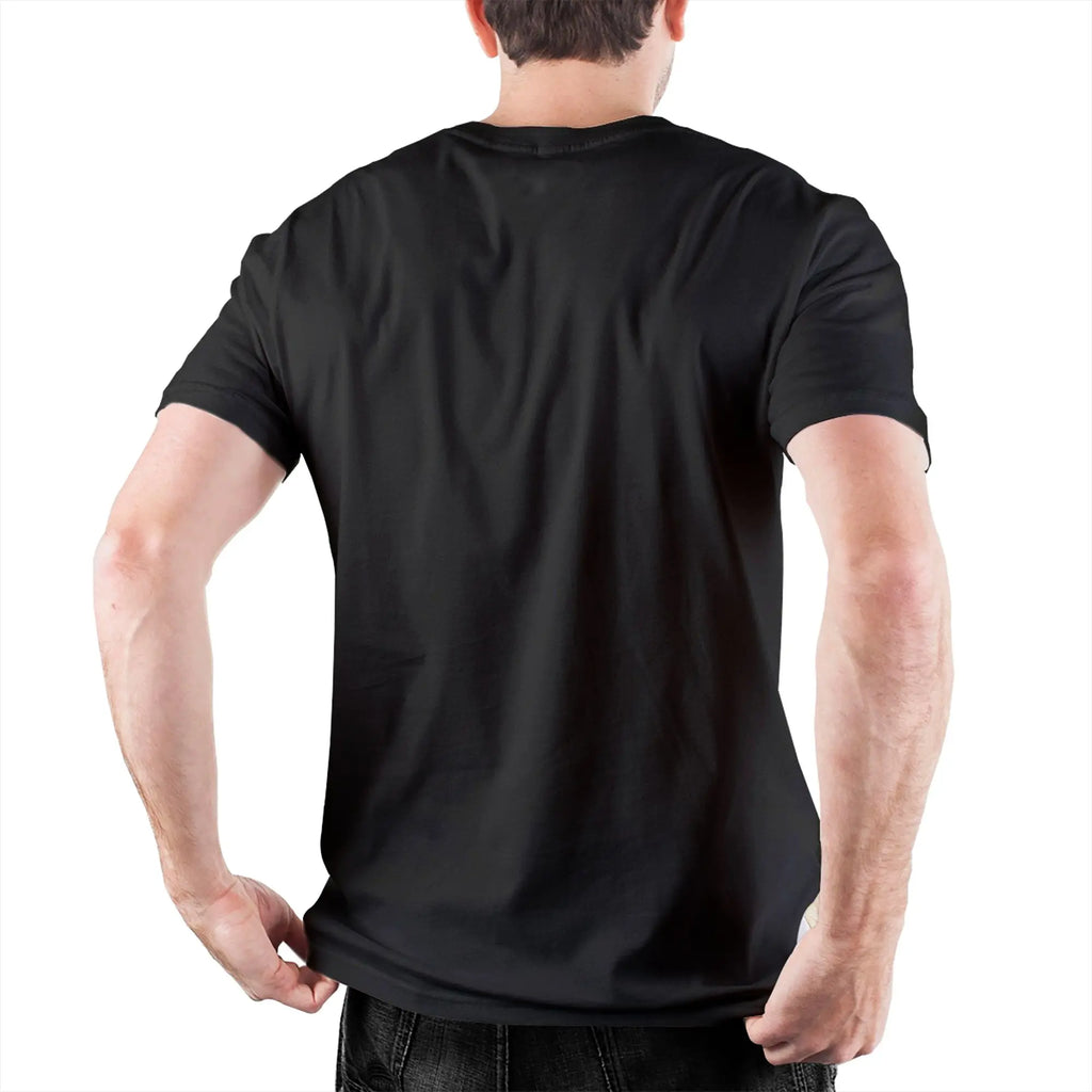 Men's Halloween Christmas Meme Graphic T-Shirt | Crew Neck Tee Graphic T-Shirt Qst