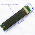 PCIe to M.2 NGFF Adapter Card C26 for MacBook Air SSD SSD Adapter Card Qme Onesize