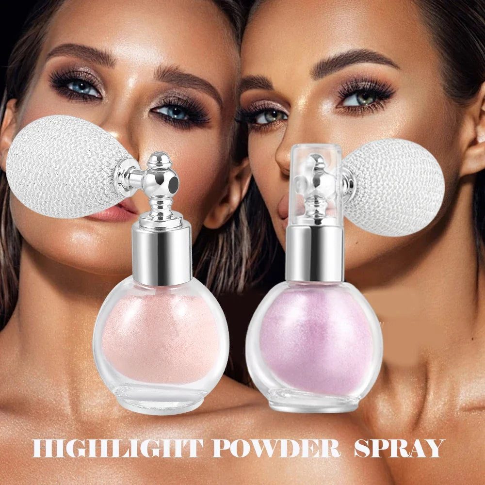 Qme Flash Shimmer Spray – Waterproof Face & Body Glow Body Shimmer Spray Qme