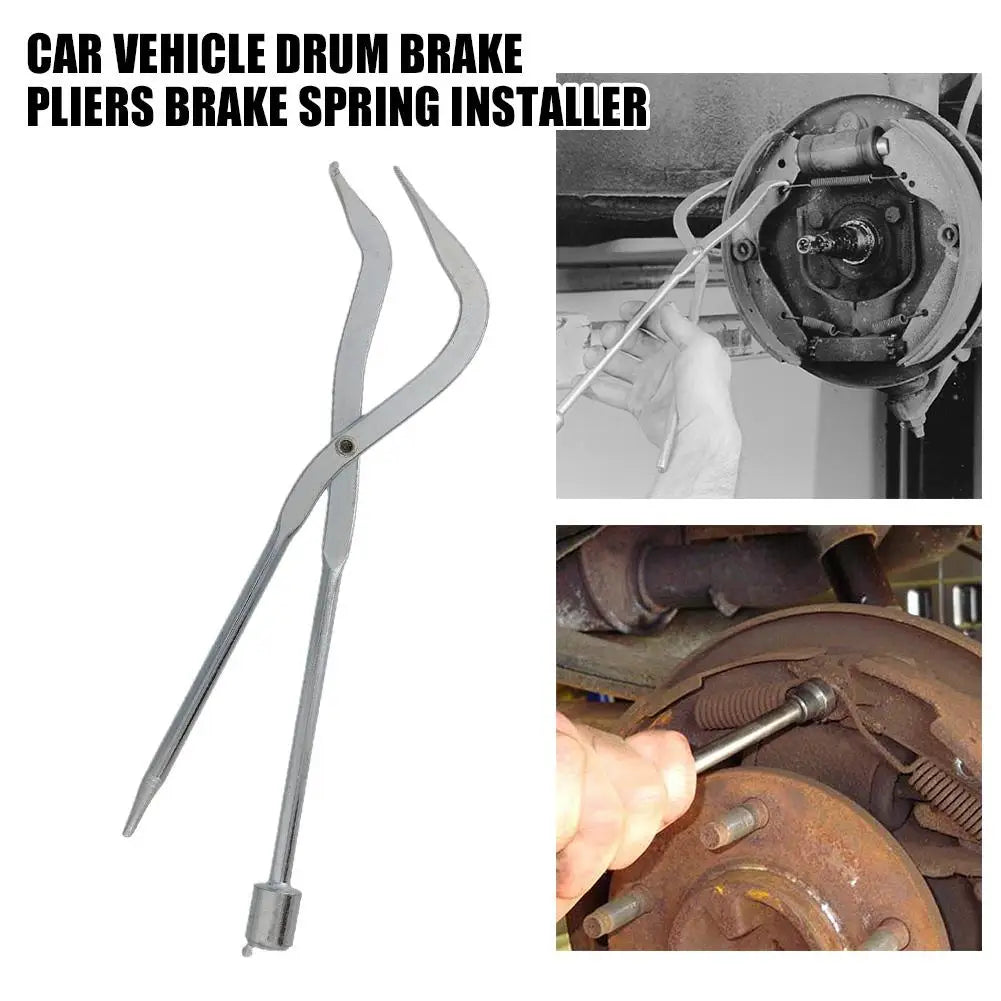 Drum Brake Shoe Return Spring Repair Tool – Vehicle Disassembly Brake Repair Tool Qme