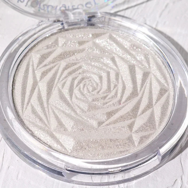 Qme 6-Color Diamond Highlighter Palette – Glitter Face Contour Highlighter Palette Qme 01