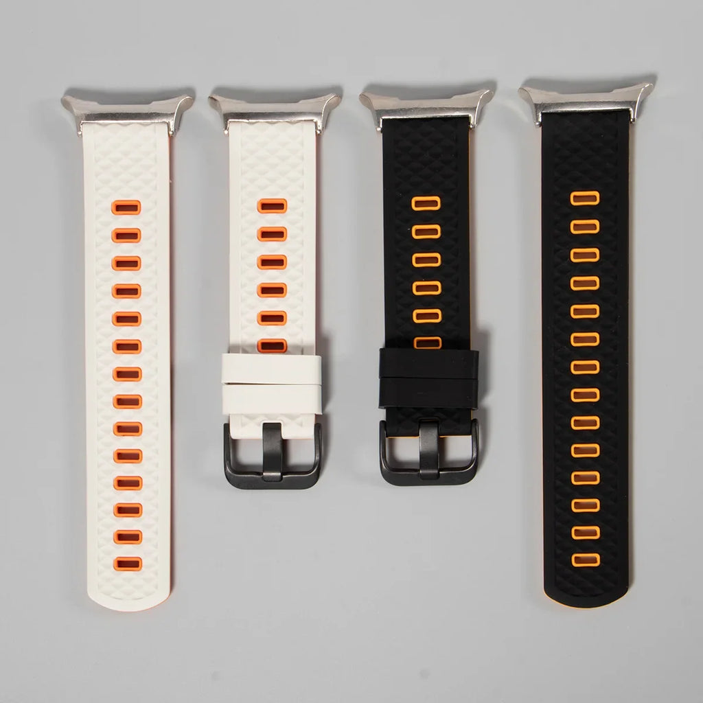 Silicone Sport Band for Samsung Galaxy Watch Ultra 2 – 10 Colors Silicone Watch Band Qme