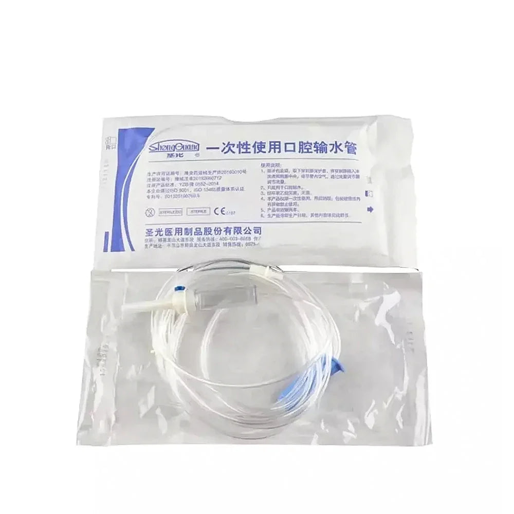 NOUVAG Compatible 10-Pc Disposable Single Spike Infiltration Tubing Infiltration Tubing Set Qme