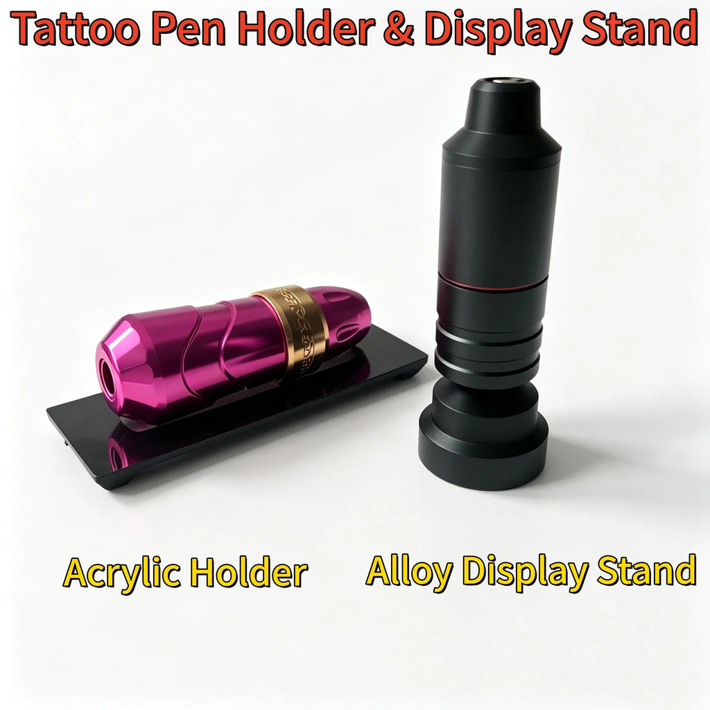 Acrylic Tattoo Pen Machine Display Stand & Holder Rack Pen Machine Stand Qme