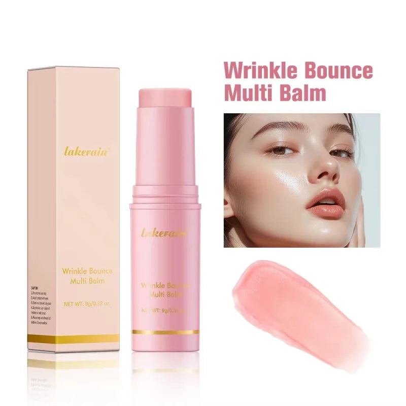 Qme Collagen Bounce Multi Balm Stick – Moisturizing K-Beauty Collagen Balm Stick Qme 1pc