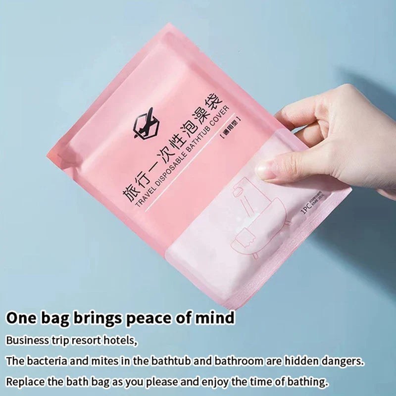 Disposable Bathtub Cover Liner Protective Film 120×260cm Disposable Bathtub Liner Qme
