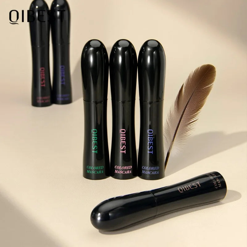 Qme 6-Color Waterproof Volumizing Lengthening Mascara Set Colored Mascara Qme