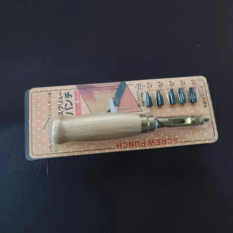 Manual Rotary Punch Tool – Hard Alloy, Interchangeable Tips | Qme Rotary Punch Tool Qme 1set