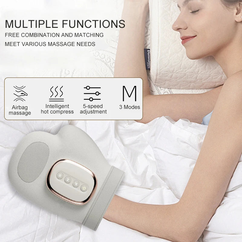Electric Hand Massager – Airbag Compression Glove | Vilnason Hand Massager Qst