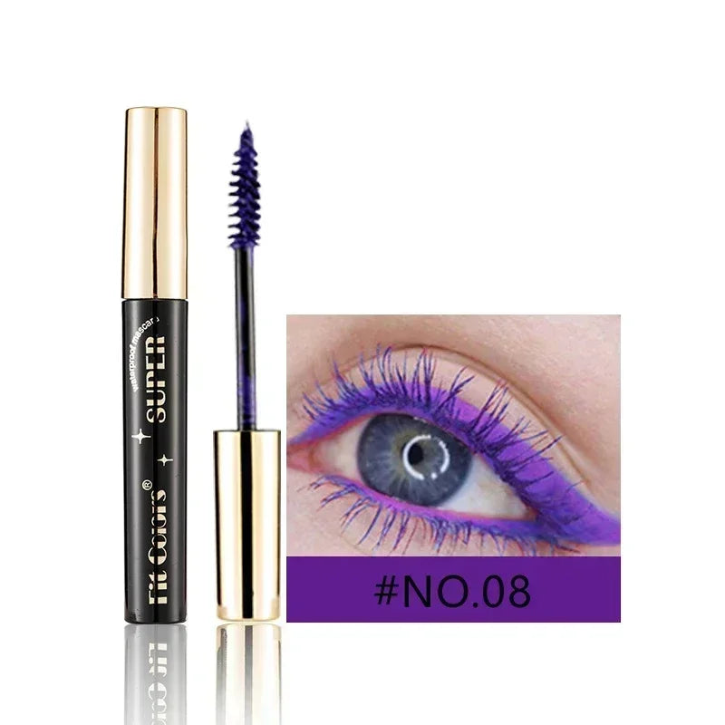 5D Silk Fiber Mascara – Waterproof, 14 Colors & 3D Lash Effect Silk Fiber Mascara Qme