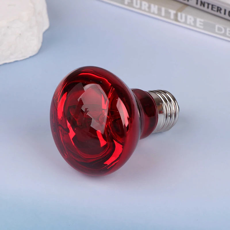 E27 UVA Reptile Heat Bulb 25–100W for Reptiles & Amphibians Reptile Heat Bulb Qst