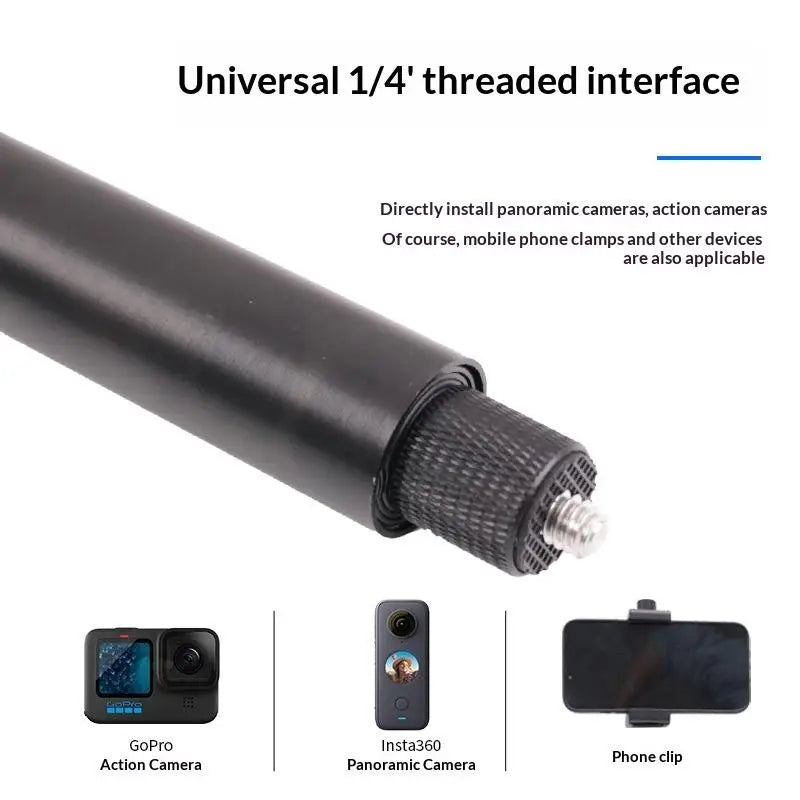 Invisible Selfie Stick Foldable Tripod – Bullet Time Bundle Selfie Stick Tripod Qme