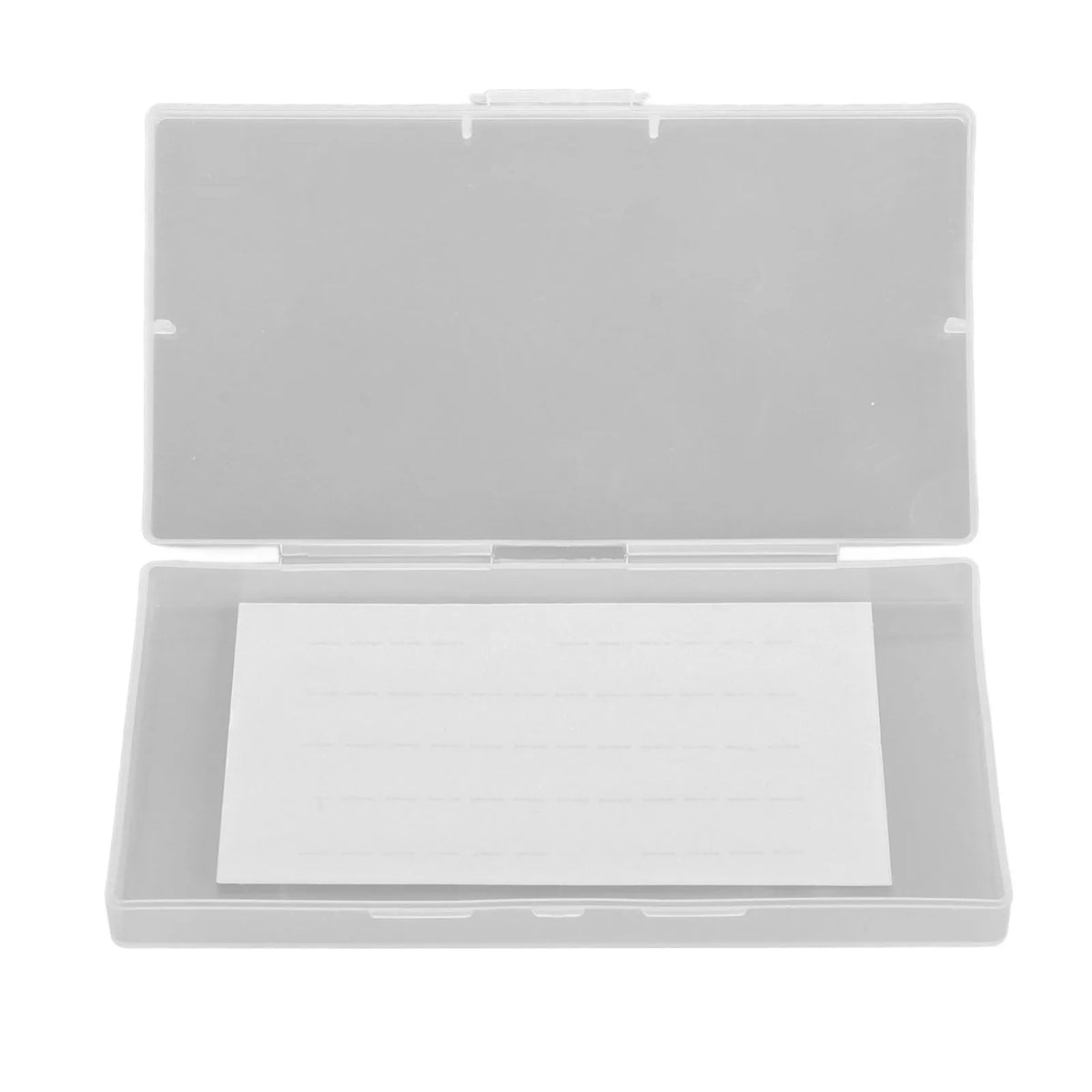Self-Adhesive Eyelash Strips Sweatproof Slim 5-Segment 60 Pcs False Lash Strips Qme Transparent