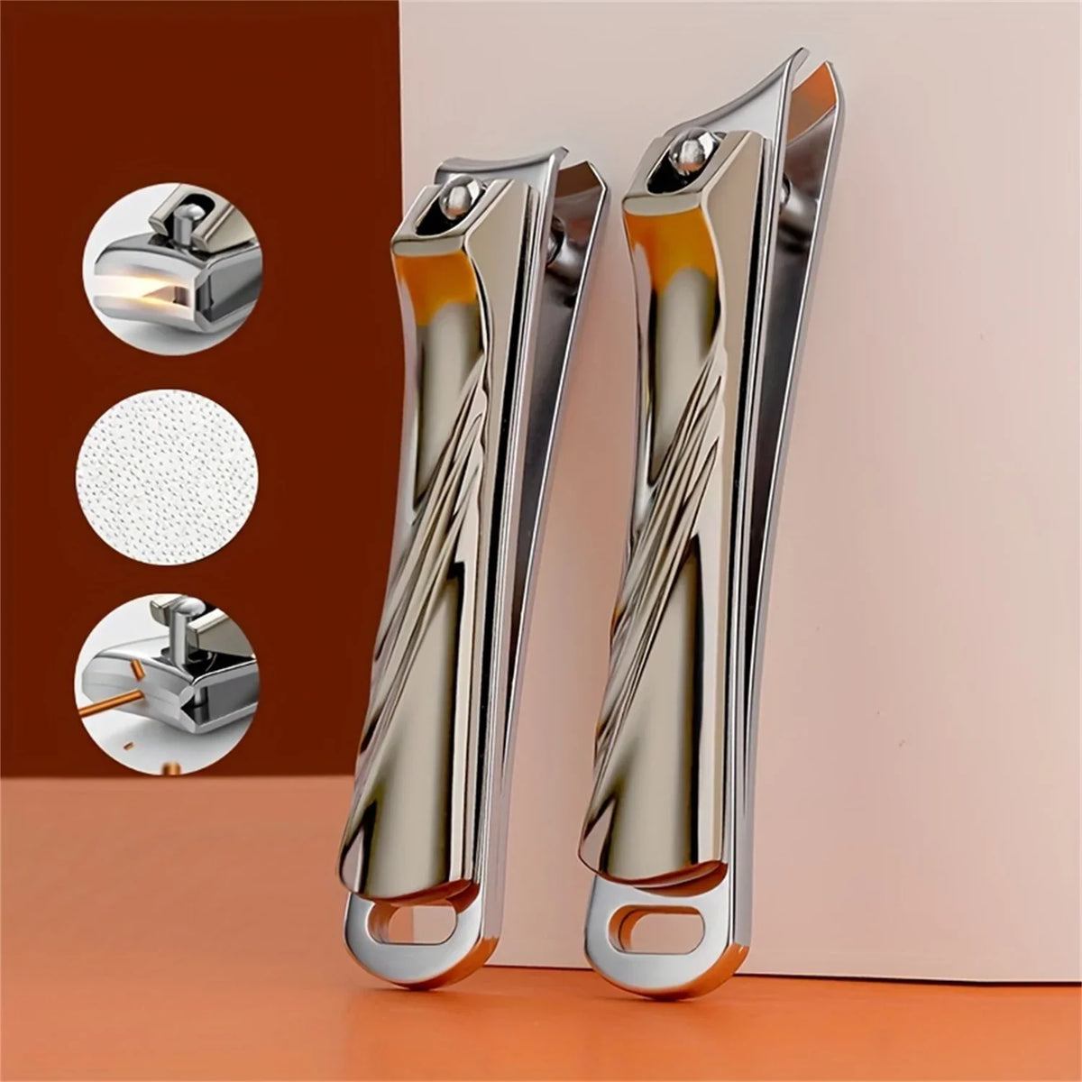Professional Large Diagonal Nail Clippers – Pedicure Tool Nail Clippers Qme