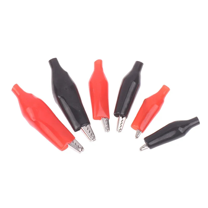 Metal Alligator Clip Crocodile Electrical Clamp Testing Probes Electrical Testing Clips Qme